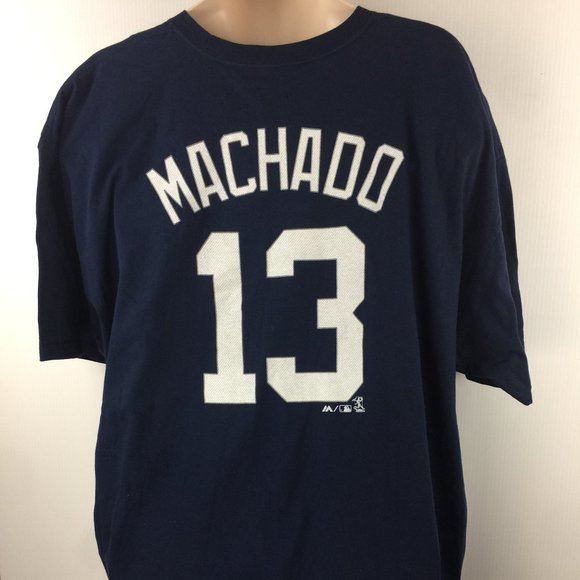 Majestic MLB, SD Padres, #13 Machado, 4XL, T-Shirt - Picture 3 of 4